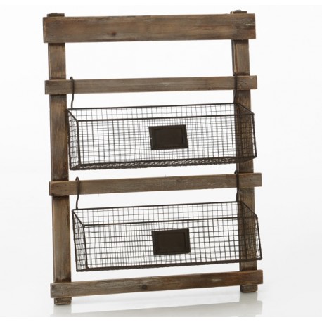 Kosze Ścienne w Stylu Industrialnym