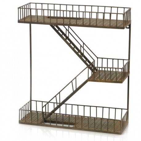 Nowość w naszej ofercie! Metalowe półki ścienne w kształcie schodów. Zrobiono je z doskonałej jakości surowca.
