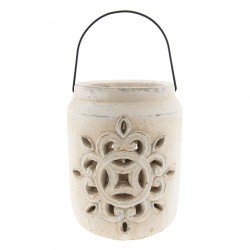 Lampion Ażurowy Ceramiczny A