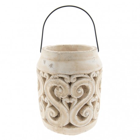 Lampion Ażurowy Ceramiczny B