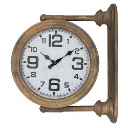 Zegar Ścienny Dwustronny Industrialny A