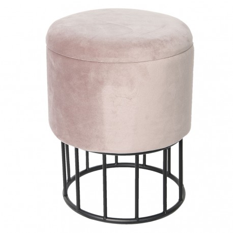 Pufa Ze Schowkiem Różowa B