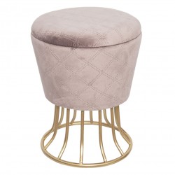 Pufa Ze Schowkiem Różowa A