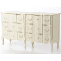 Komoda Prowansalska Postarzana Szeroka Neli