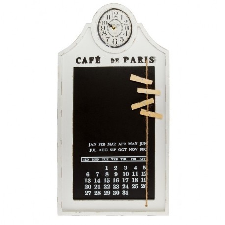 Zegar Prowansalski z Kalendarzem, Tablicą i Spinaczami