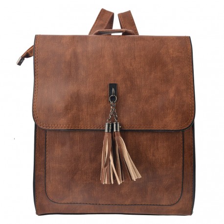 Damski Plecak Brązowy B