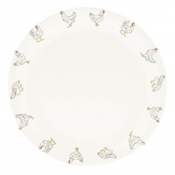 Talerzyki w Stylu Prowansalskim z Kogutami 6szt.