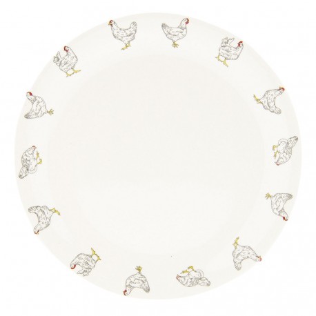 Talerzyki w Stylu Prowansalskim z Kogutami 6szt.