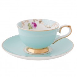 Porcelanowe Filiżanki Na Espresso w Stylu Prowansalskim 6szt. A