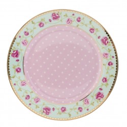 Talerzyki Prowansalskie Porcealnowe Róże Prowansji 6szt.