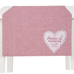 Bieżnik Na Stół z Sercem A