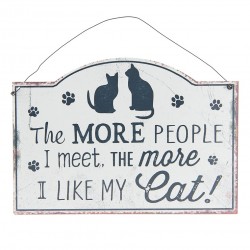 Metalowa Tabliczka Koty