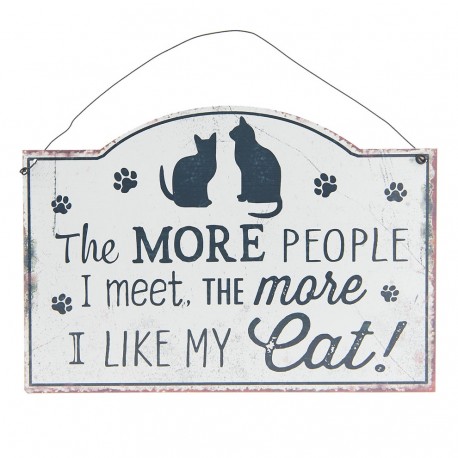 Metalowa Tabliczka Koty