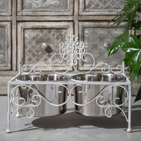 Miska Dla Psa Ozdobna Podwójna B