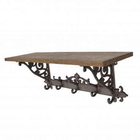 Półka Ścienne z Wieszakami