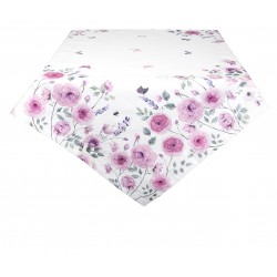 Obrus w Kwiaty Bawełniany Kwadratowy B