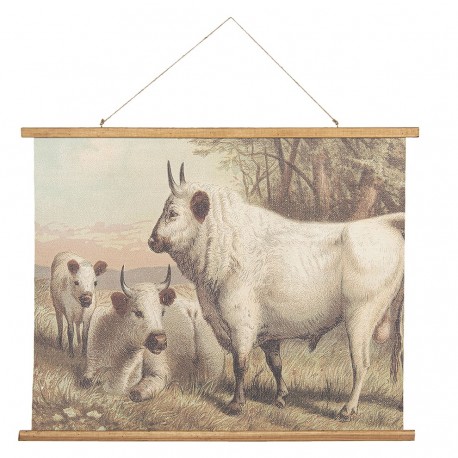 Obraz Vintage z krowami