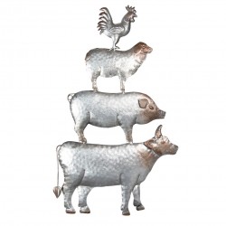 Metalowe Zwierzęta Na Ścianę A