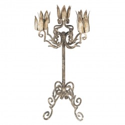 Wysoki Świecznik w Stylu Prowansalskim A