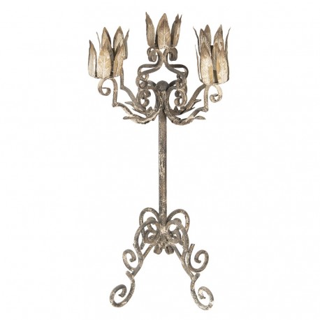 Wysoki Świecznik w Stylu Prowansalskim A