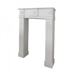 Atrapa Kominka w Stylu Prowansalskim Postarzana