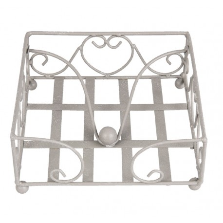 Serwetnik w Stylu Prowansalskim Szary