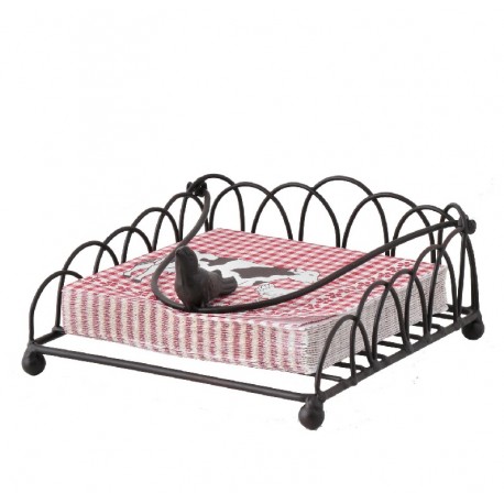 Serwetnik Prowansalski z Ptaszkiem Brązowy