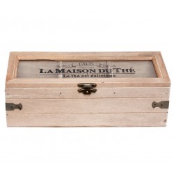Drewniane Pudełko Na Herbatę C