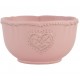 Miseczki Prowansalskie Różowe z Sercem 6szt.