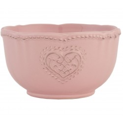 Miseczki Prowansalskie Różowe z Sercem 6szt.