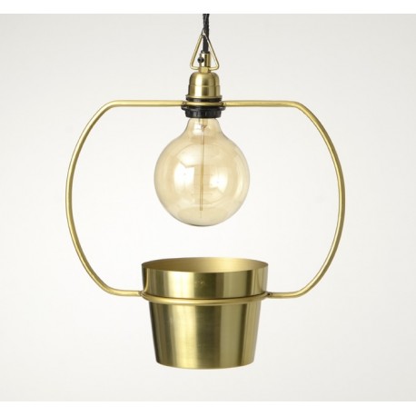 Złota Lampa w Stylu Skandynawskim B