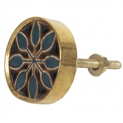 Złota Gałka Meblowa Ozdobna C