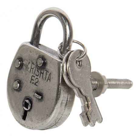 Ozdobny Uchwyt Meblowy Kłódka