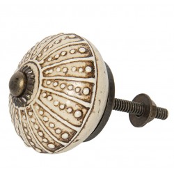 Gałka Do Mebli Dekoracyjna Beżowa A