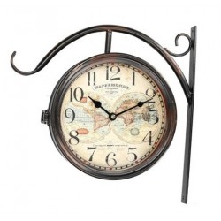 Dwustronny Zegar Dworcowy Ristorante