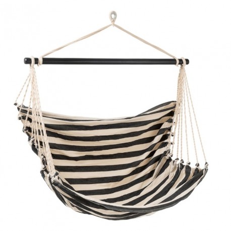 Wiszące Krzesło Bawełniane w Pasy