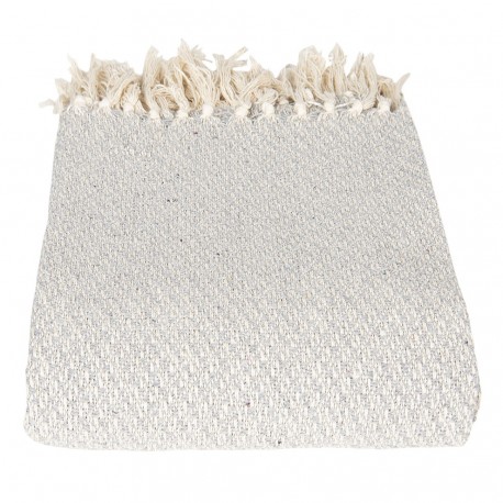 Koc z Frędzlami Bawełniany B