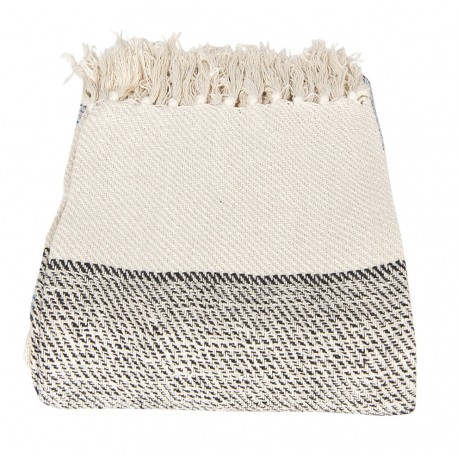 Koc z Frędzlami Bawełniany D