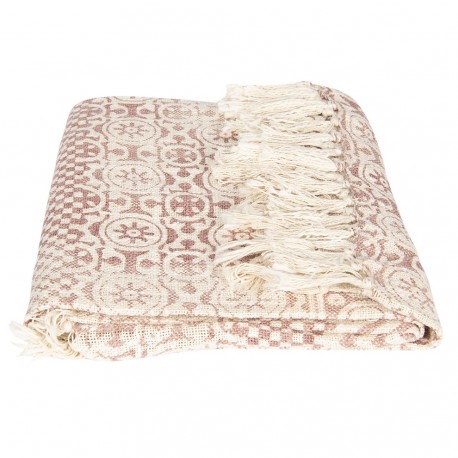 Koc z Frędzlami Bawełniany F