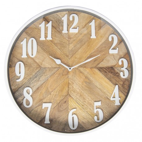 Drewniany Zegar Ścienny