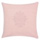 Poszewka Ozdobna z Haftem Różowa B