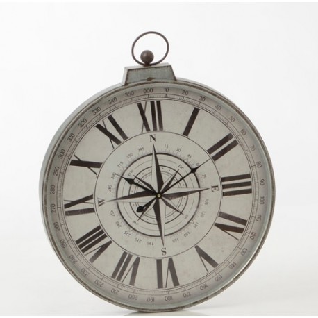 Zegar w Stylu Marynistycznym Szary