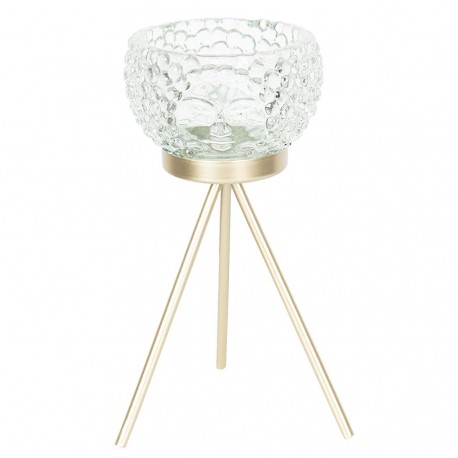 Szklany Świecznik Na Tealight E