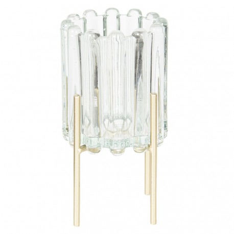 Szklany Świecznik Na Tealight R