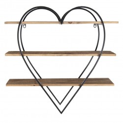 Półki Ścienne Serce
