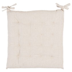 Poduszka na Krzesło Beżowa