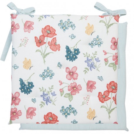 Poduszki Na Krzesła Prowansalskie Kwiaty 6szt.