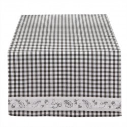 Bieżnik Stołowy z Liśćmi i Żołędziami B