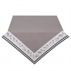 Bawełniany Obrus z Liśćmi i Żołędziami B