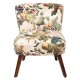 Fotel z Kwiatowym Wzorem B